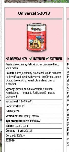 Univerzal S2013 - UNI HOBBY akcniletaky.com