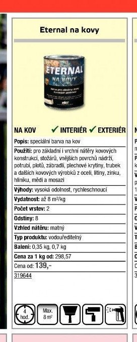 Eternal na kovy - UNI HOBBY akcniletaky.com