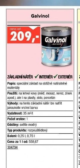 Galvinol - UNI HOBBY akcniletaky.com