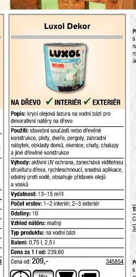 Luxol Dekor - UNI HOBBY akcniletaky.com