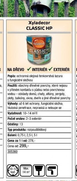 Xyladecor CLASSIC HP - UNI HOBBY akcniletaky.com