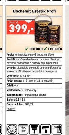 Bochemit Estetik Profi - UNI HOBBY akcniletaky.com