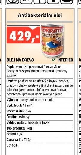 Antibakteriální olej - UNI HOBBY akcniletaky.com