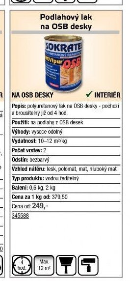 Podlahový lak na OSB desky - UNI HOBBY akcniletaky.com