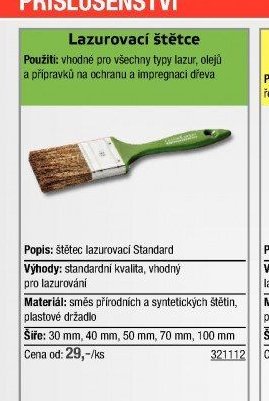 Lazurovací štětce - UNI HOBBY akcniletaky.com