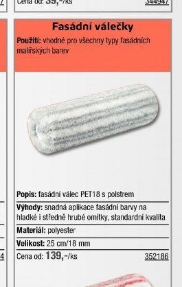Fasádní válečky - UNI HOBBY akcniletaky.com