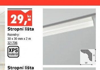 Stropní lišta - UNI HOBBY akcniletaky.com