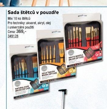 Sada štětců v pouzdře - UNI HOBBY akcniletaky.com