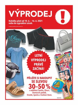 akční leták Globus 10.6.2021-16.6.2021