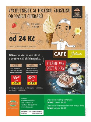 akční leták Globus 10.6.2021-16.6.2021