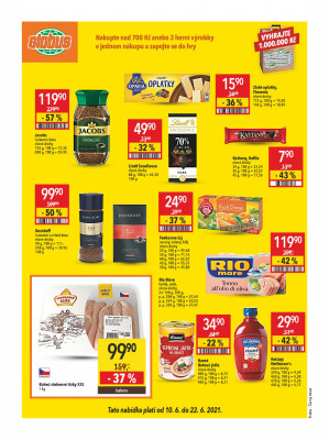 akční leták Globus 10.6.2021-16.6.2021