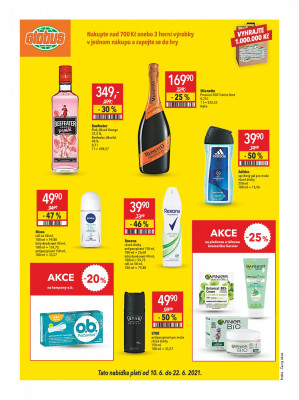 akční leták Globus 10.6.2021-16.6.2021