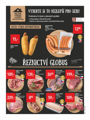akční leták Globus 10.6.2021-16.6.2021