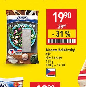 Madeta Balkánský sýr