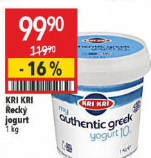 Bílý jogurt řecký Yogood Kri Kri