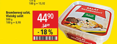 Bramborový salát Lahůdky Palma