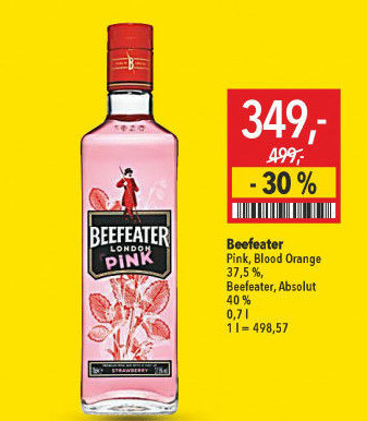 Gin Pink Beefeater