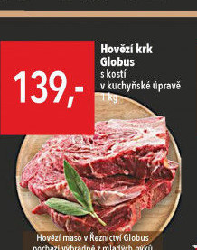 Hovězí krk s kostí Globus