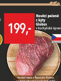Hovězí pečeně z kýty Globus