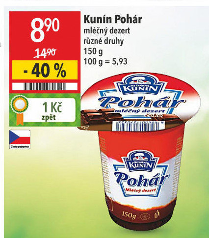 Mléčný Pohár Kunín