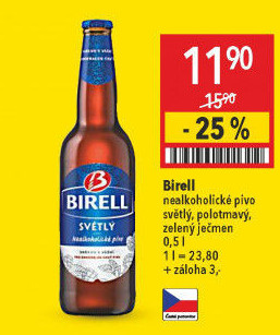 Nealkoholické pivo Birell