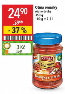 Omáčky hotové Gurmán Otma