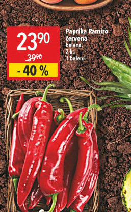 Paprika červená Ramiro
