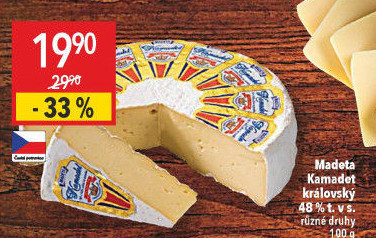 Sýr Kamadet královský Madeta