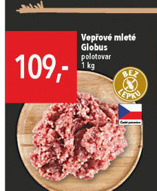Vepřové mleté maso Globus