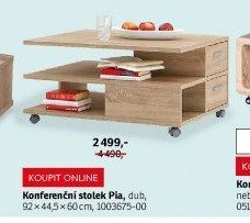 Konferenční stolek Pia - ASKO akcniletaky.com