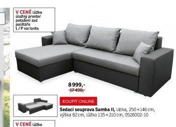 Sedací souprava Samba II - ASKO akcniletaky.com
