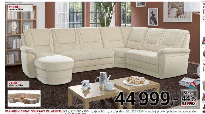 Sedací souprava Relaxness - ASKO akcniletaky.com