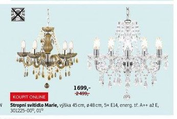 Stropní svítidlo Marie - ASKO akcniletaky.com