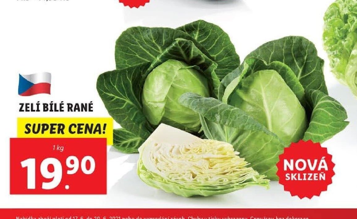Zelí bílé rané