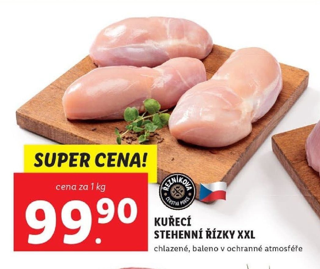 KUŘECÍ STEHENNÍ ŘÍZKY XXL