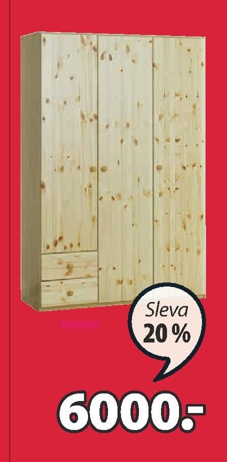 Šatní skříň DALLERUP - Jysk akcniletaky.com