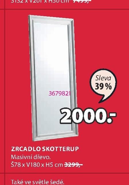 Zrcadlo SKOTTERUP - Jysk akcniletaky.com