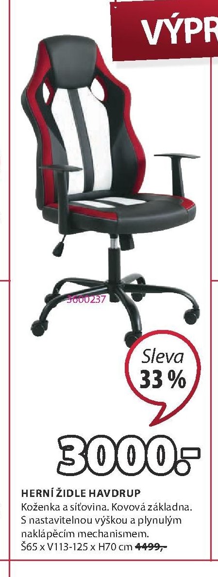 HERNÍ ŽIDLE HAVDRUP - Jysk akcniletaky.com