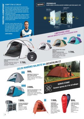 akční leták Decathlon 11.6.2021-31.8.2021