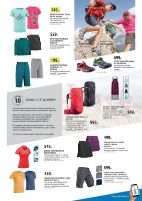akční leták Decathlon 11.6.2021-31.8.2021