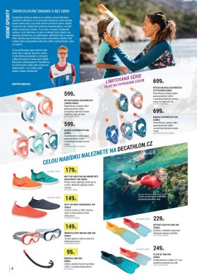 akční leták Decathlon 11.6.2021-31.8.2021