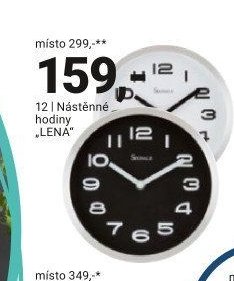 12 | Nástěnné hodiny „LENA“