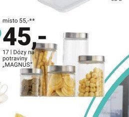 17 | Dózy na potraviny „MAGNUS“