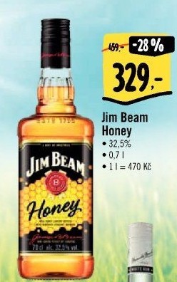 Bourbon Honey Jim Beam