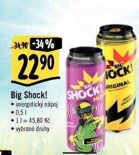 Energetický nápoj Big Shock