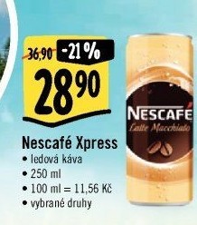Ledová káva Xpress Nescafé