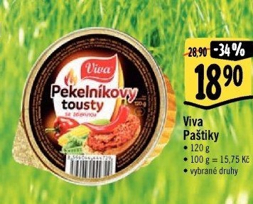 Paštiky Viva Carne
