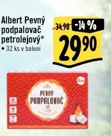Podpalovač petrolejový pevný Albert