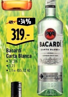 Rum Carta Blanca Bacardi