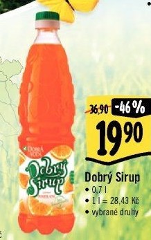 Sirup Dobrá voda